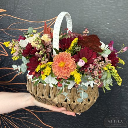 Színes Pillanat Virágkosár