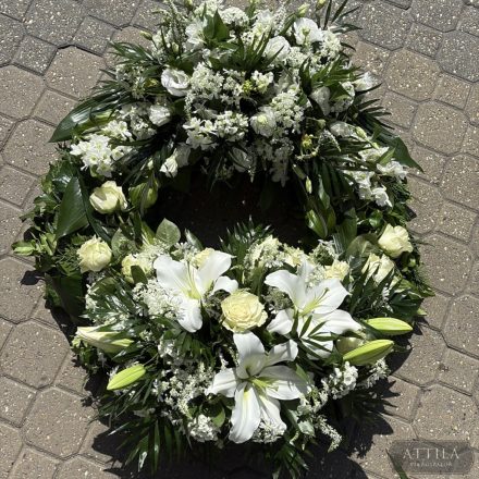 Tiszta Szeretet kegyeleti koszorú