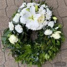 Fehér Harmónia Kegyeleti Koszorú